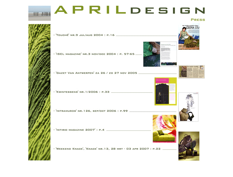 APRIL press